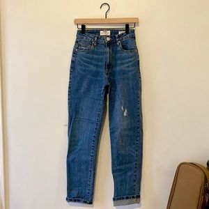 Cotton On - stretch mildly distressed mom jeans from Cotton On/Worn once/Size 4